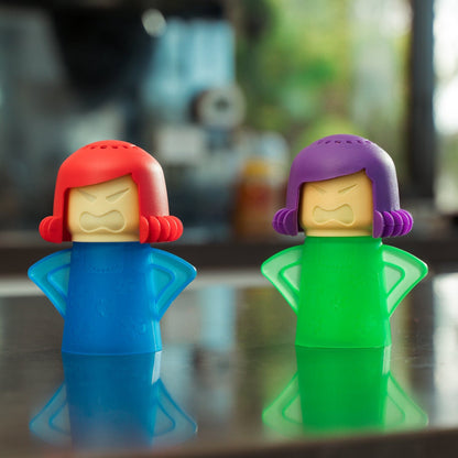 3 Pcs MAD MAMA Microwave Cleaner – BPA-Free Steam Cleaning (Assorted Colors) - Image 4