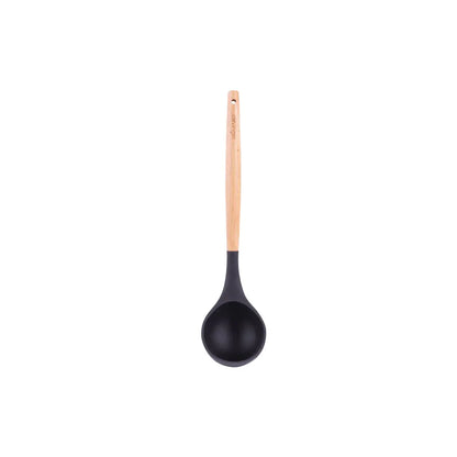 Beechwood & silicone ladle charcoal