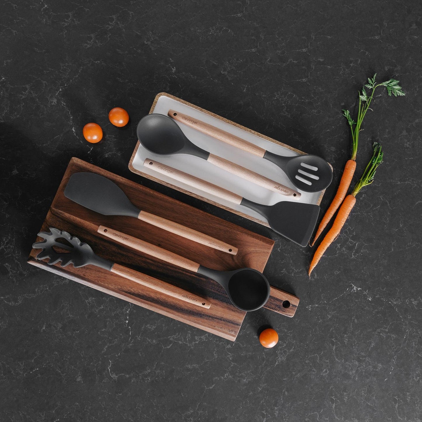 Beechwood & silicone ladle charcoal - Image 5