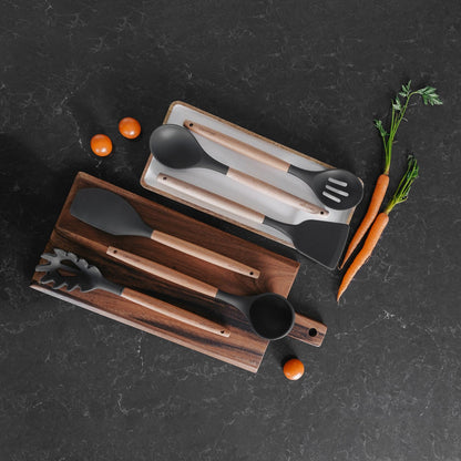 Beechwood & silicone spoon charcoal - Image 5