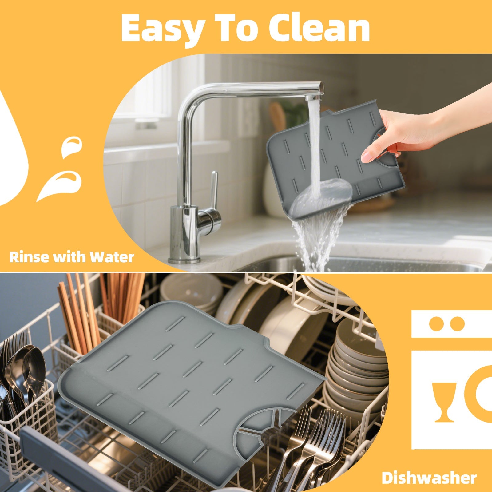 SINK FAUCET DRIP TRAY