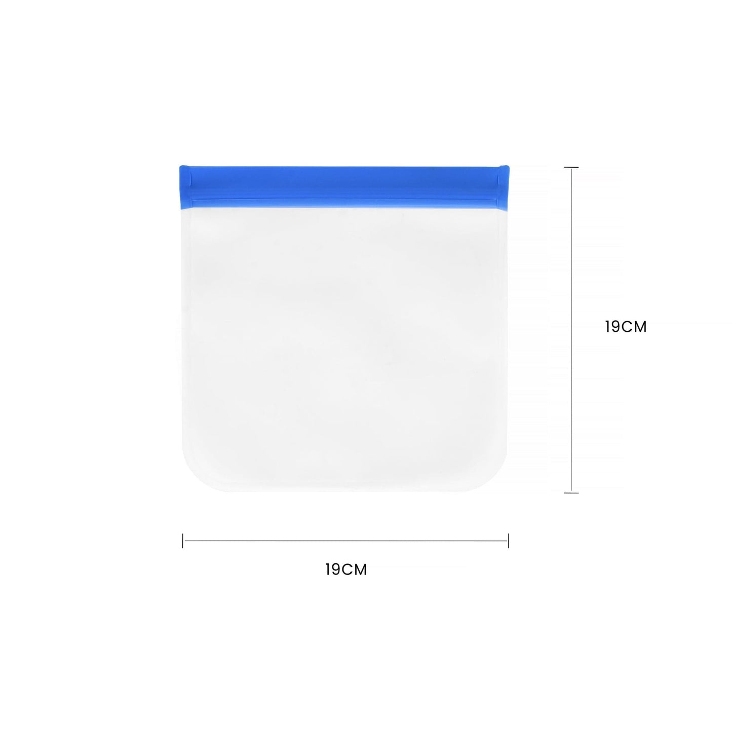 Set of 5 Ziplock Reusable Eco Friendly Bags - Image 3