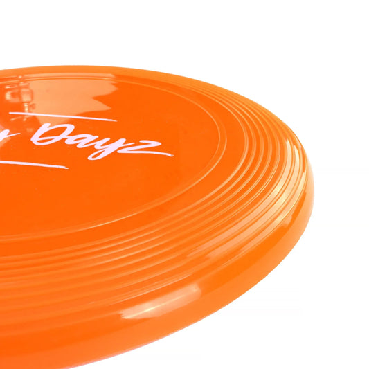 28cm Lazy Dayz Jumbo Neon Beach Frisbee - Orange - Image 2
