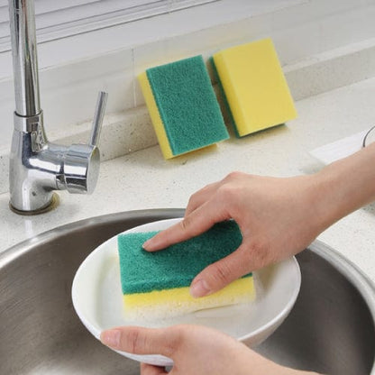 30 Pcs Heavy‑Duty Sponge Scourers – Multi‑Purpose Kitchen Cleaning Pads - Image 2