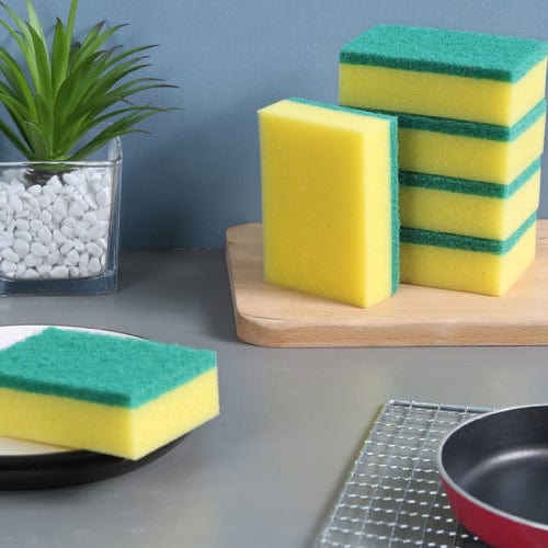 30 Pcs Heavy‑Duty Sponge Scourers – Multi‑Purpose Kitchen Cleaning Pads - Image 3