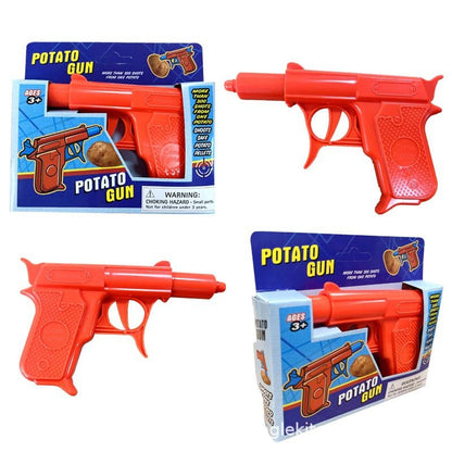 Classic Spud Gun Toy Plastic - Shoot Potatoes Across the Yard! - Image 3