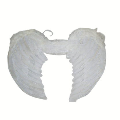 Large feather angel wings assorted colours - Blue - Image 2