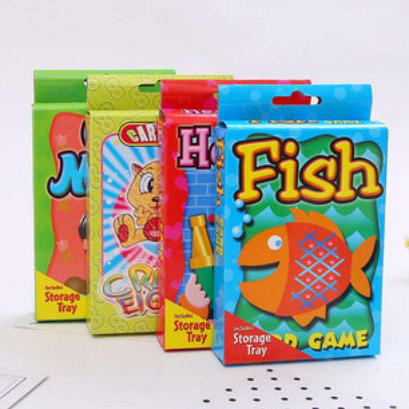 Crazy Eight Hearts Old Maid Fish Educational children card games - Fish - Image 2