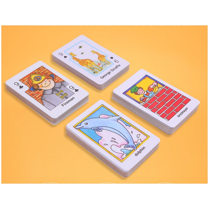 Crazy Eight Hearts Old Maid Fish Educational children card games - Old Maid - Image 3