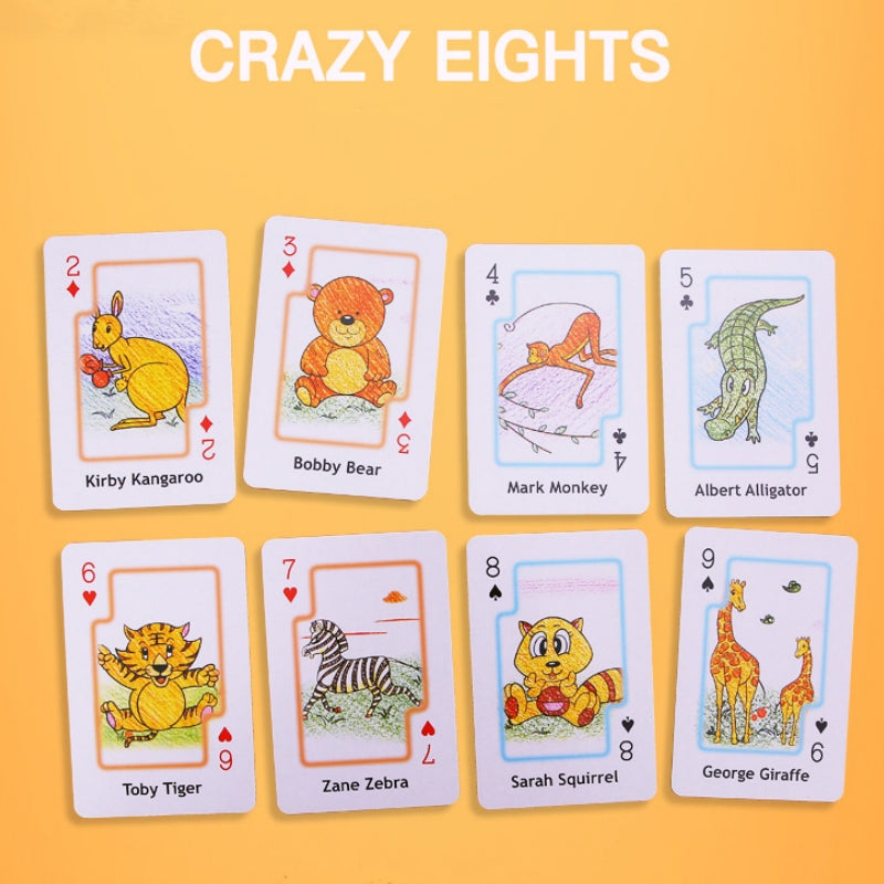 Crazy Eight Hearts Old Maid Fish Educational children card games - Old Maid - Image 7