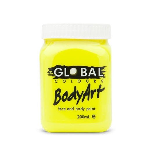 Global Colours BodyArt  Face and body paint in Jar 200ml Performance quality - Deep Green - Image 2