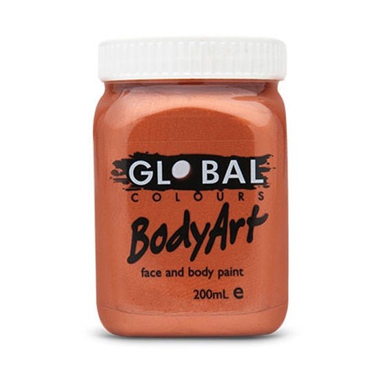 Global Colours BodyArt  Face and body paint in Jar 200ml Performance quality - Deep Green - Image 7