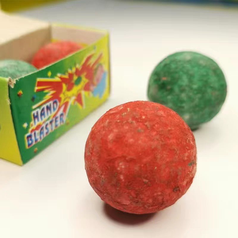 4 packs of HAND BLASTER-Spark Ball Popping Blaster Ball Board Cannon Pop-on-Bump. - Image 2