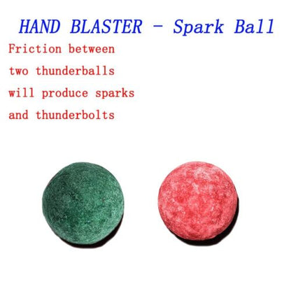 4 packs of HAND BLASTER-Spark Ball Popping Blaster Ball Board Cannon Pop-on-Bump. - Image 4