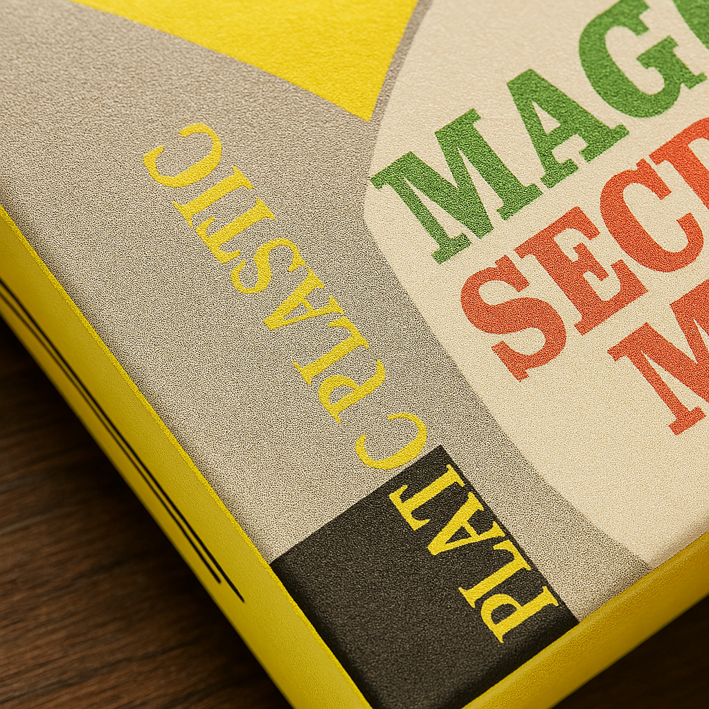 Magic Secret Marked Playing Cards – Plastic Coated, Easy‑Read Marking System, Poker Size, Made in Hong Kong – Ideal for Magic Tricks & Card Illusions - Image 3