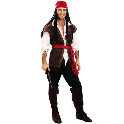 Caribbean Pirate man Costume - Image 2