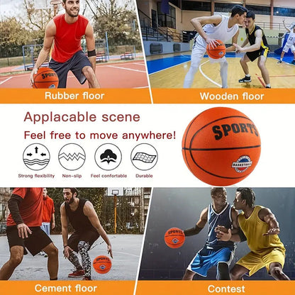Standard Size 7 Rubber Basketball Training basketball - Image 5