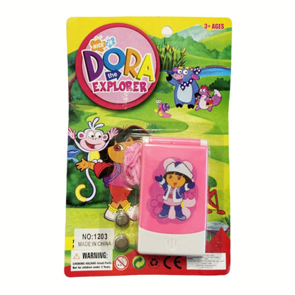Toy mobile phone -Dora - Purple - Image 3