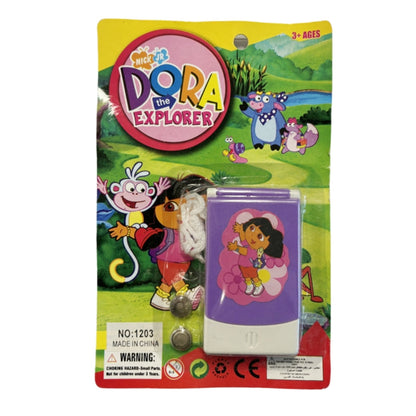 Toy mobile phone -Dora - Pink - Image 2