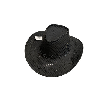 Sequin Cowboy Hat party hat - Pink - Image 3