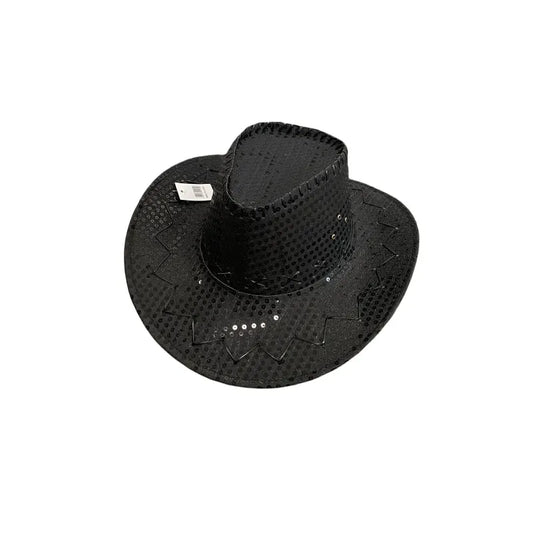 Sequin Cowboy Hat party hat - Pink - Image 3