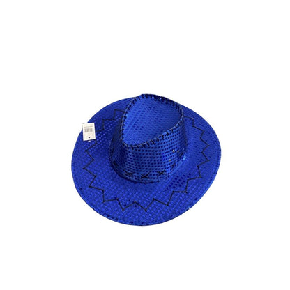 Sequin Cowboy Hat party hat - Pink - Image 4