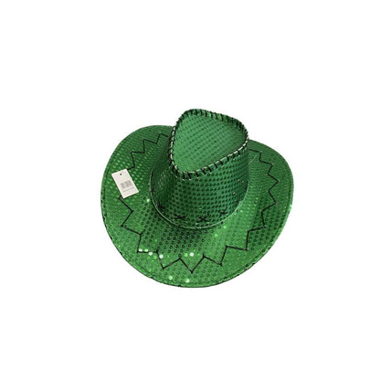 Sequin Cowboy Hat party hat - Pink - Image 5