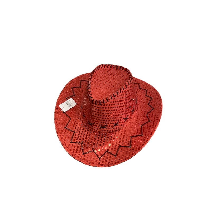 Sequin Cowboy Hat party hat - Pink - Image 7