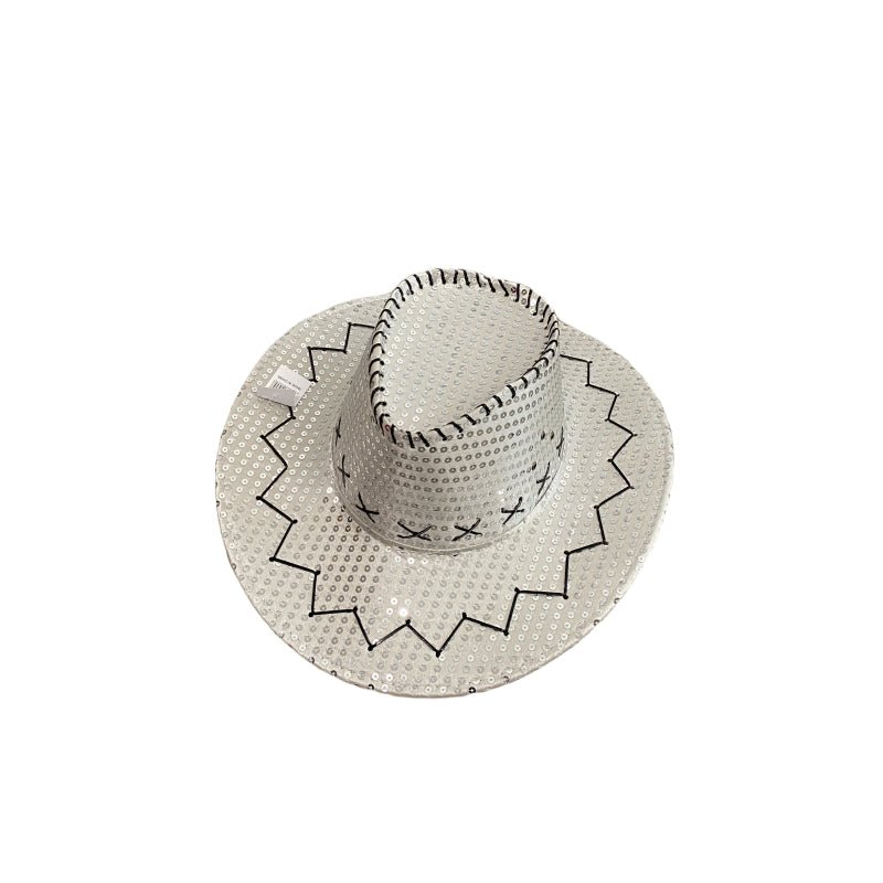 Sequin Cowboy Hat party hat - Pink - Image 8