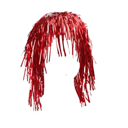 Party tinsel wig-assorted colour - Multi-colour - Image 2