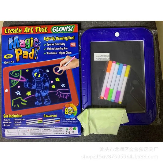 Magic Drawing Pad Electronics LED Writing Board Creative Art For Children - Image 2