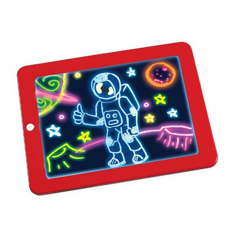 Magic Drawing Pad Electronics LED Writing Board Creative Art For Children - Image 3