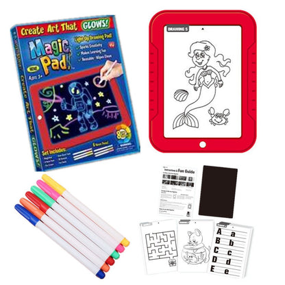Magic Drawing Pad Electronics LED Writing Board Creative Art For Children - Image 5