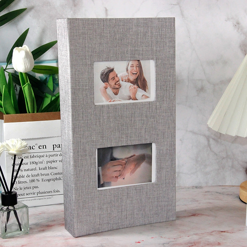 Photo album with luxurious cover Assorted colours Large 300 PCs 6 Inch - Leather - Image 9