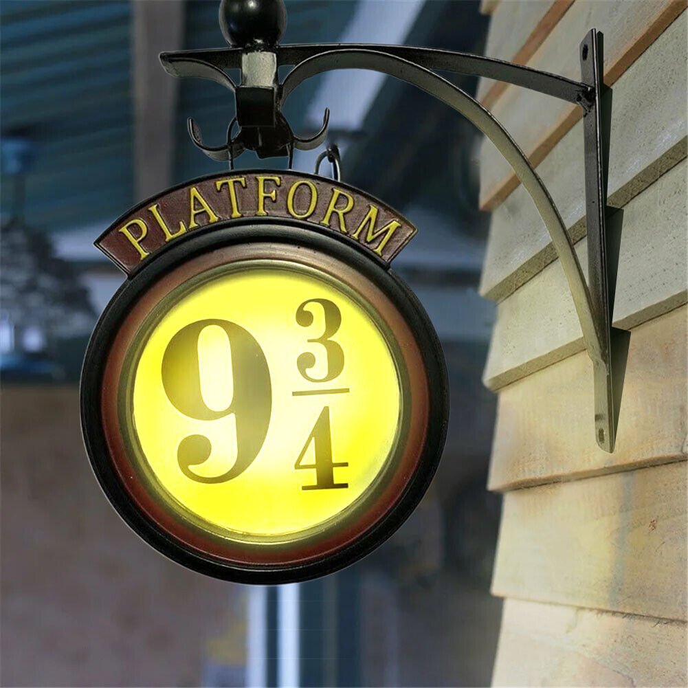 Vintage Wall Hanging Night Light Platform 9 ¾ Led Lamp - Image 2