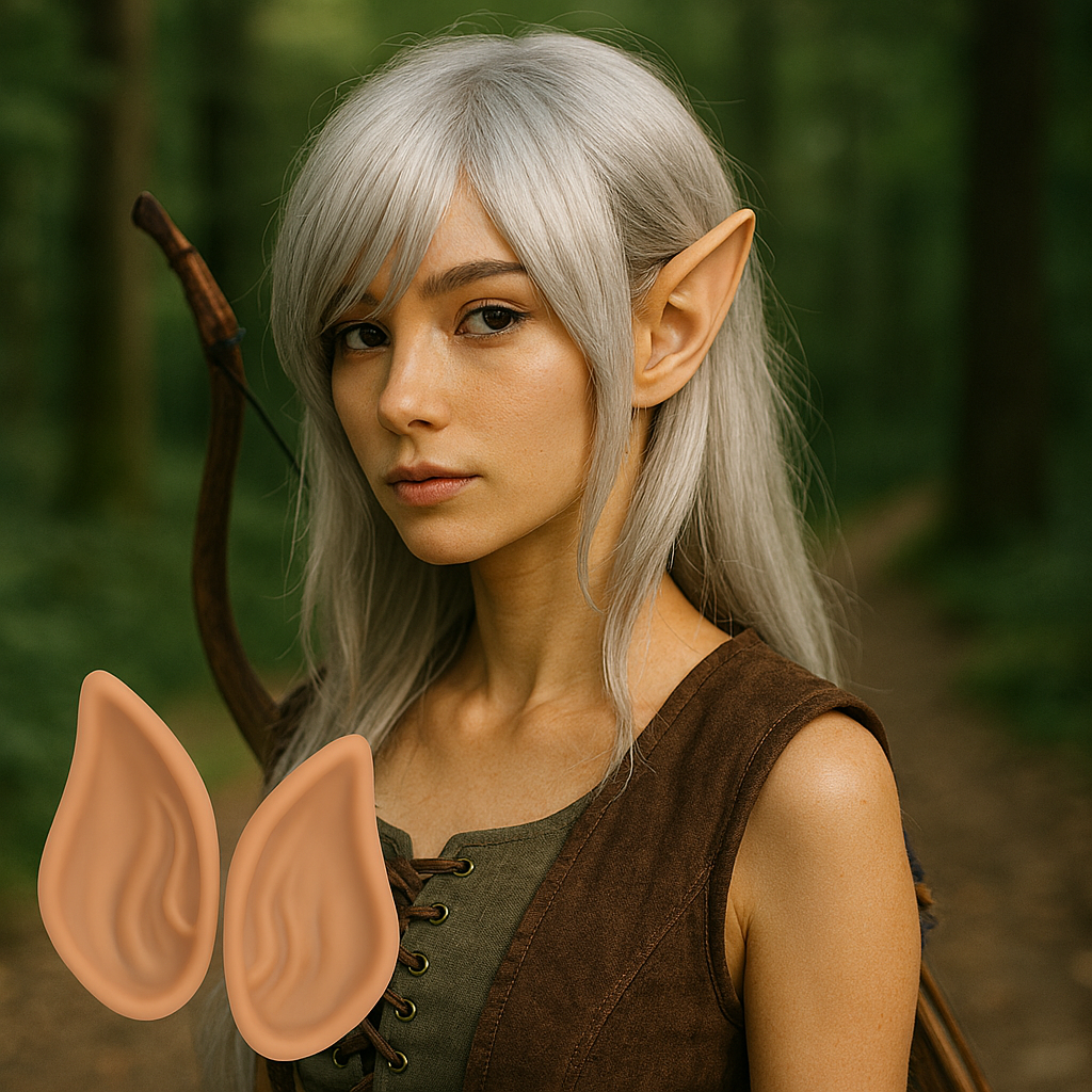 Pointy Elf Ears – Soft Latex Cosplay Costume Accessory for Adults & Kids - Image 3