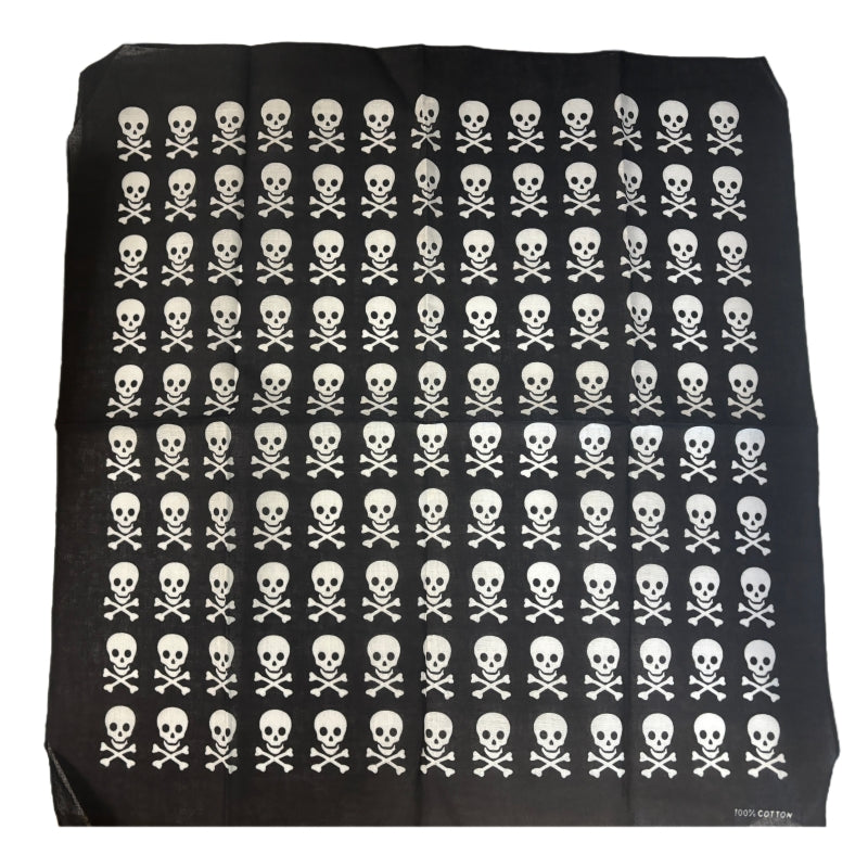 Pirate bandana with skulls - Image 2