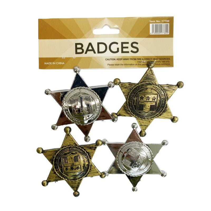 PLASTIC SHERIFF BADGE - Image 2