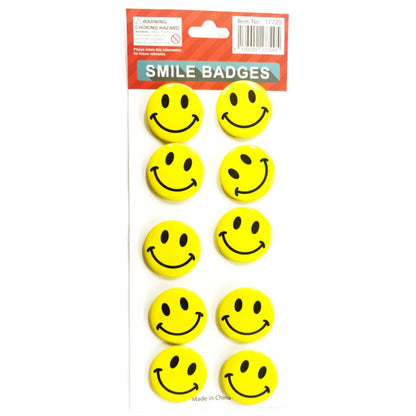 Smiley face badges - Small 3cm - Image 4
