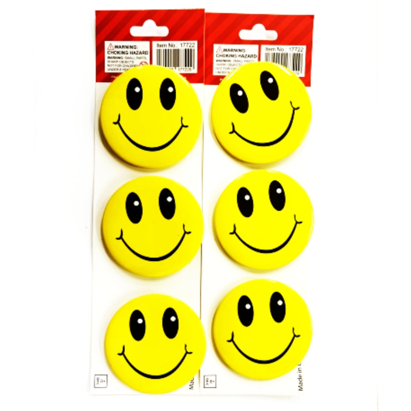 Smiley face badges - Small 3cm - Image 6