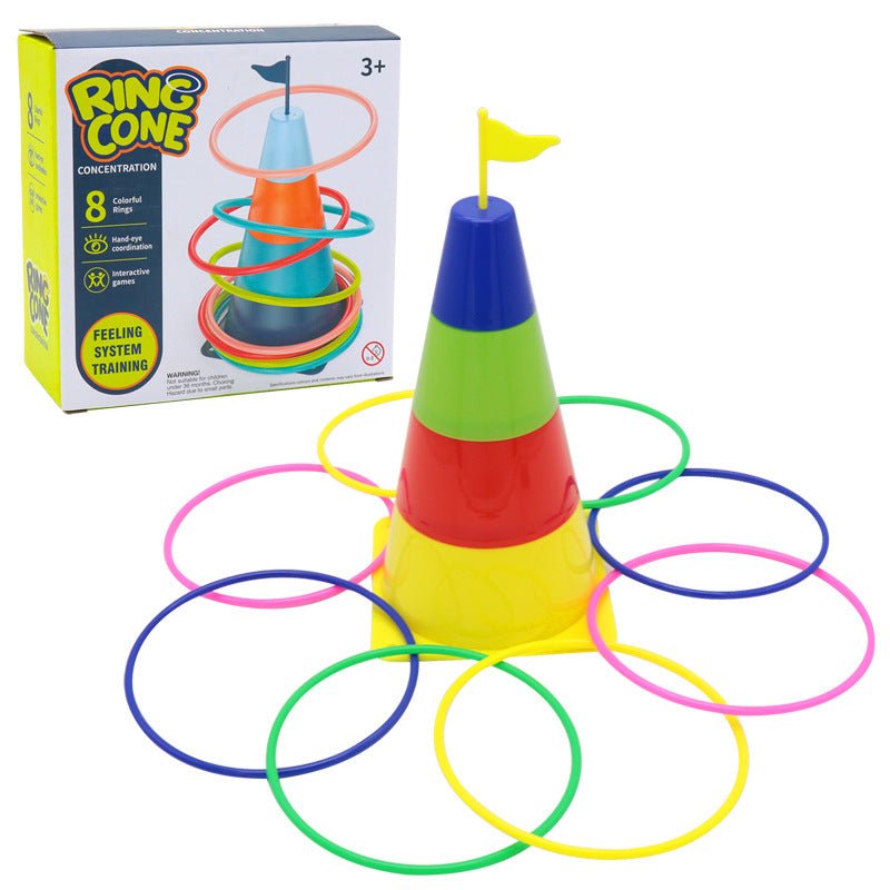 Kids Outdoor Sport Toys Funny Ring Toss Game Home Educational Toys - Image 2