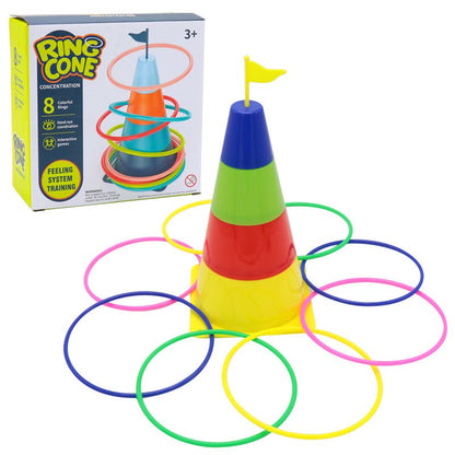 Kids Outdoor Sport Toys Funny Ring Toss Game Home Educational Toys - Image 2