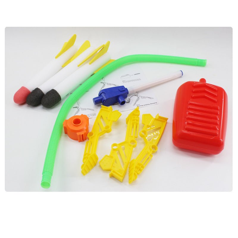Air Power Foam Rocket Shoot Up Stomp Launcher Kids Outdoor Activities Toys - Image 4