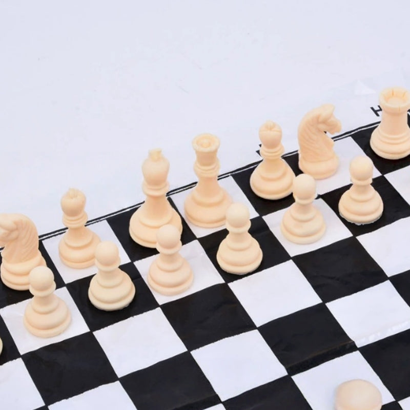 Large PVC Chess Set – Durable, Lightweight & Perfect for Indoor/Outdoor Play - Image 2