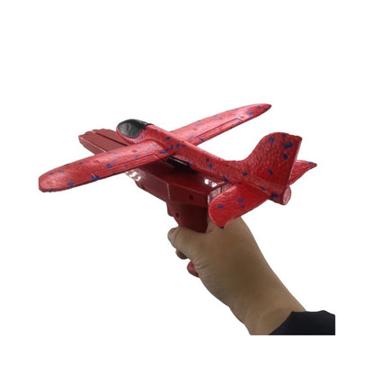 2x Ejection Foam Plane Toy Outdoor Sport with Light Safe for Children Birthday Gift - Image 2