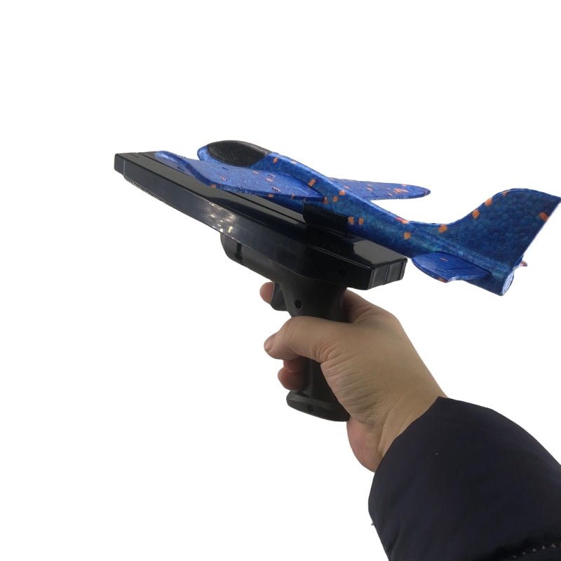 2x Ejection Foam Plane Toy Outdoor Sport with Light Safe for Children Birthday Gift - Image 3