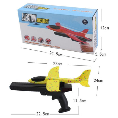 2x Ejection Foam Plane Toy Outdoor Sport with Light Safe for Children Birthday Gift - Image 5