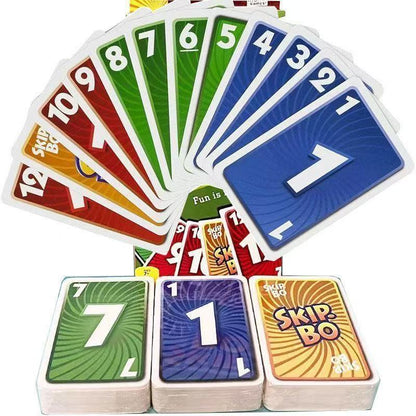 Skip Bo Card Game With 162 Cards Classic Family Game For 2 To 6 Players - Image 3