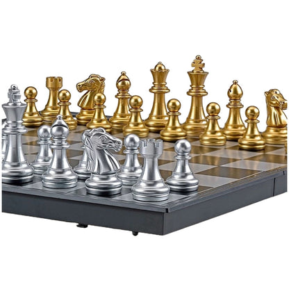 Chess game set with magnet box - Black and white - Image 7