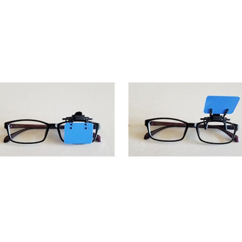 ISSF Flip-Up Eyeshield Sport Shooting Eye Shield Aim Blocker Targeting Sight Cover Blinding - Blue-Vertical 3x4cm - Image 5